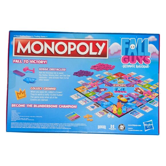 Monopoly Fall Guys Ultimate Knockout Edition Board Game NIB (Hasbro Gaming) - Picture 2 of 2
